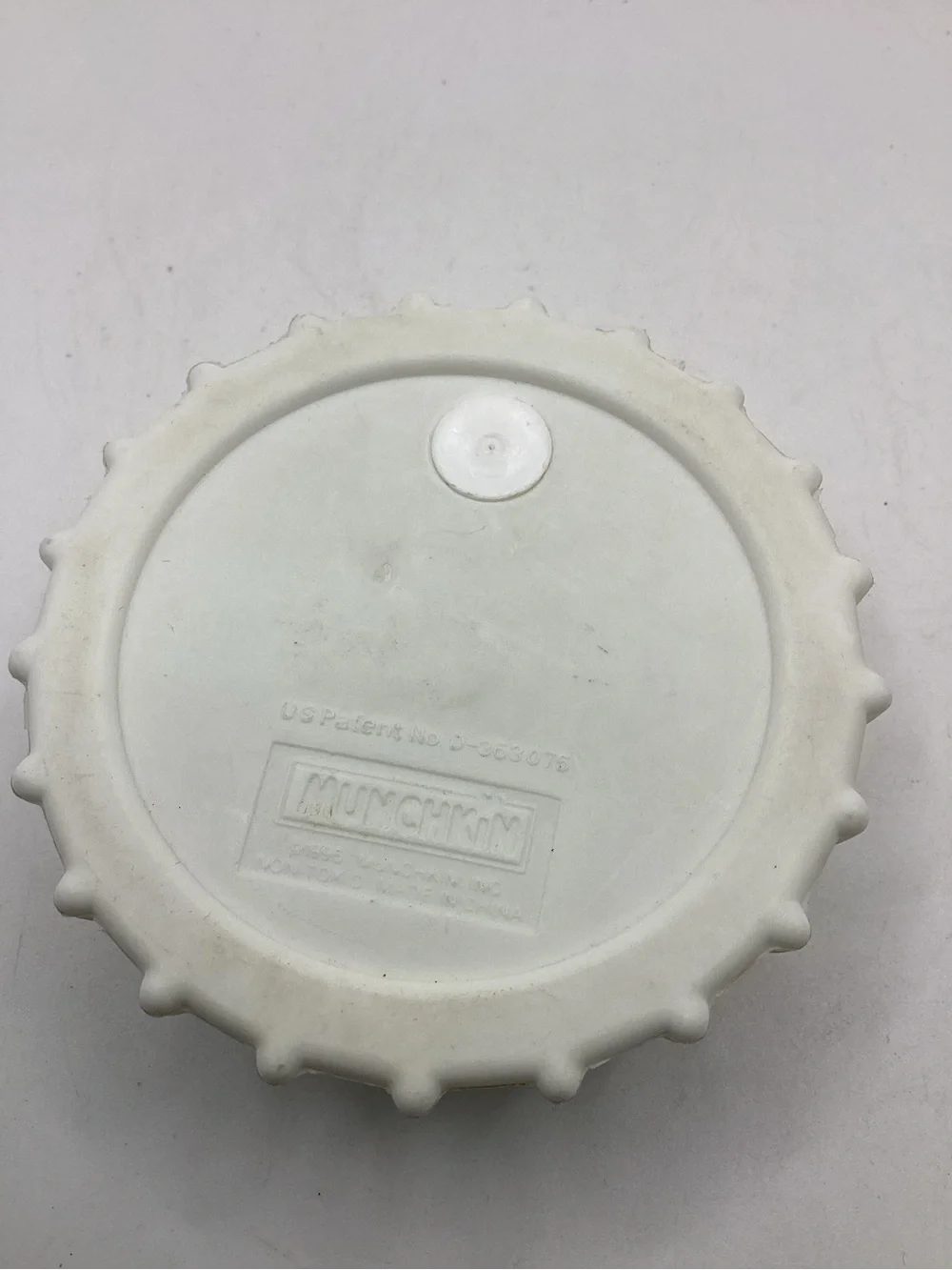 vintage 1994 Munchkin Pepsi-Cola bottle-cap-shaped reusable ice pack